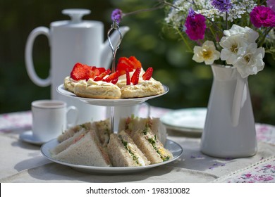 Afternoon Tea In The Garden