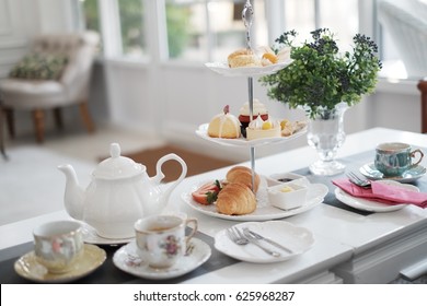 Afternoon Tea Set With Dessert