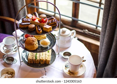 Afternoon Tea Stand With Sweet Treats