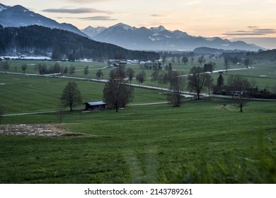 Afternoon View Over The Chiemgau Alps