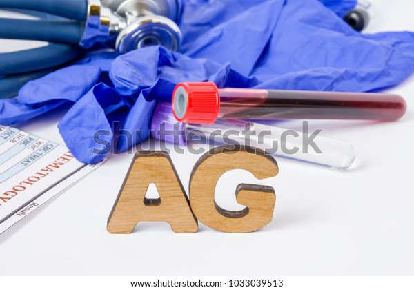 Ag Medical Laboratory Acronym Abbreviation Antigen Stock Photo Edit Now 1033039513