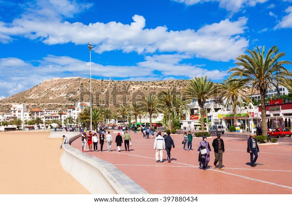 Agadir Morocco February 21 16 Agadir Stock Photo Edit Now