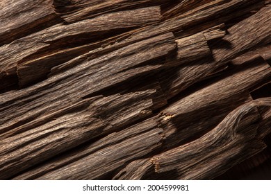 Agarwood Chips, Oud incense sticks - Shutterstock ID 2004599981