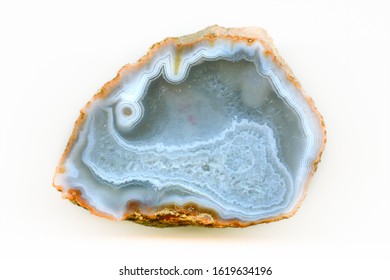 Agate Isolated On White Background