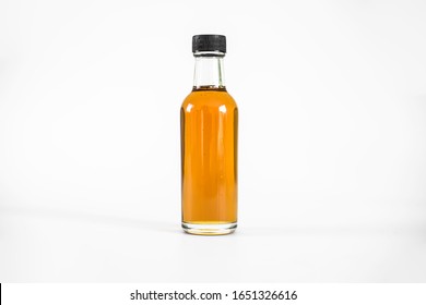 Agave Syrup In A Bottle Isolated.