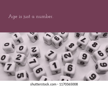 Age Is Just A Number Quote