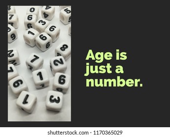 Age Is Just A Number Quote