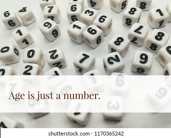 Age Is Just A Number Quote