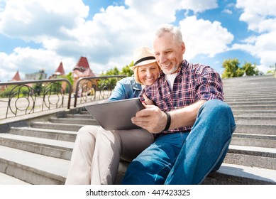 Aged couple enjoying each other - Powered by Shutterstock