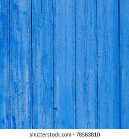 Aged Grunge Weathered Blue Door Wood Texture Mediterranean Background