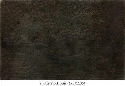 Aged Metal Texture. Dark Steel Background.