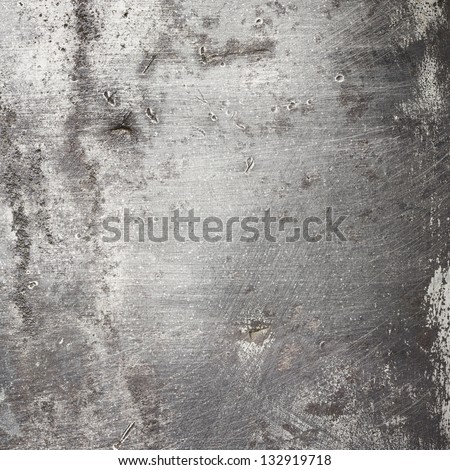 Aged metal texture. Old iron background.