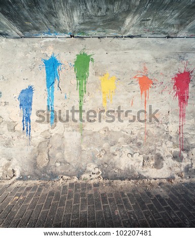 Similar – Image, Stock Photo colour your house wall!