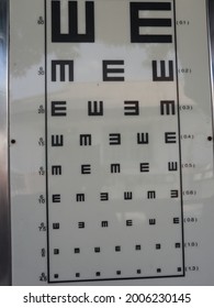 125 Eyesight chart on wall Images, Stock Photos & Vectors | Shutterstock