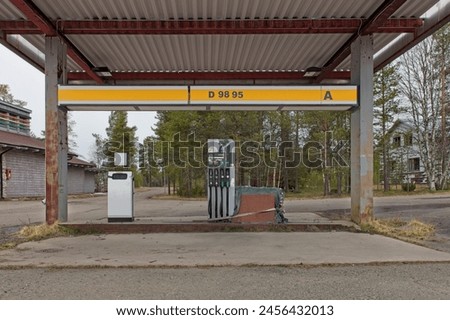 Similar – rotten gas station