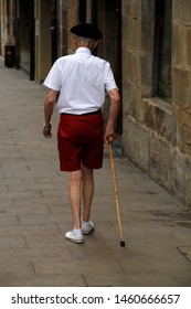 Ageing Man With Basque Beret