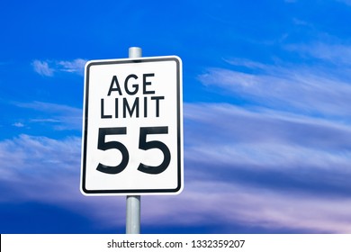 Ageism Discrimination Sign Concept