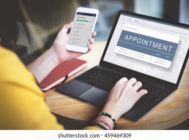Agenda Appointment Plan Program Timetable Concept - Shutterstock ID 459469309
