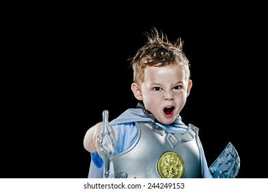 Aggressive Sword Boy - Powered by Shutterstock