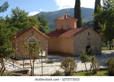 Agia  Lavra  Monastery In Kalavryta Greece 2017