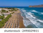 Agia Marina village is a popular tourist destination few kilometers away from the City of Chania in Crete next to the other popular resort Platanias 