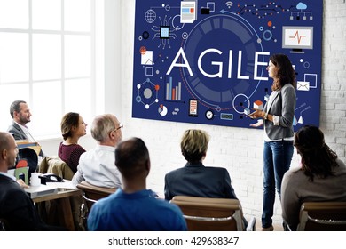 Agile Agility Nimble Quick Fast Concept