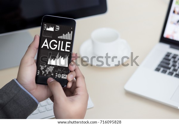 Agile Agility Nimble Quick Fast Concept Stock Photo 716095828 ...