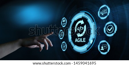 Agile Software Development Business Internet Techology Concept