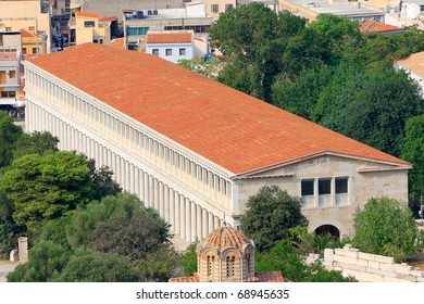 Agora In Ancient Athens: The Stoa Of Attalos