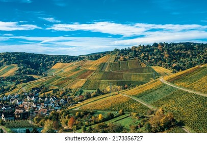 Agricultural fields on the hills in the valley. Valley village with agriculture fields. Hill valley agricultural fields. Agricultural field in village valley