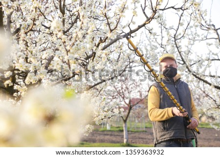 Diseases, Insects and Spraying Fruit Trees in the Orchard