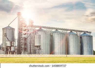 agro-processing plant for processing and silos for drying cleaning and storage of agricultural products, flour, cereals and grain