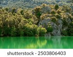 Aguascebas Reservoir, in the Cazorla, Segura and Las Villas Natural Park.