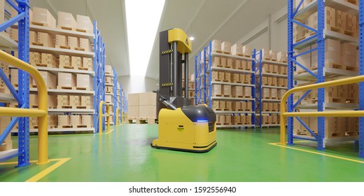 AGV Forklift Trucks-Transport More With Safety In Warehouse