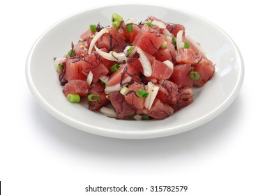 Ahi Poke, Hawaiian Raw Tuna Salad