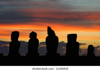 Ahu Tahai On Easter Island