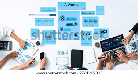 AI agents dashboard unifies generative content, assistant chat and ads. AI manages prompts, tracks performance, and streamlines marketing workflows. Corpus
