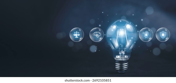 AI Agents and software interface concept, virtual assistant for customer service, futuristic smart automation with AI assistant for graphic design, translation and chatbot.