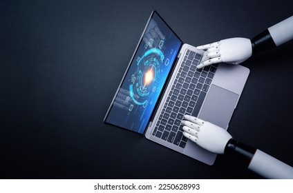 ai, artificial intelligence brain technology concept, futuristic network for business, robotics and human learning in digital cyberspace. future learning smart automatic machine information