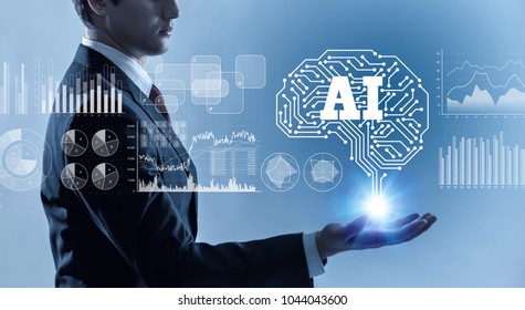 AI (Artificial Intelligence) Concept.