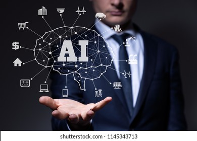 AI (Artificial Intelligence) Concept.