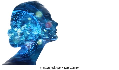 AI (artificial Intelligence) concept. - Powered by Shutterstock - Get 15% off with code: PIKWIZARD15