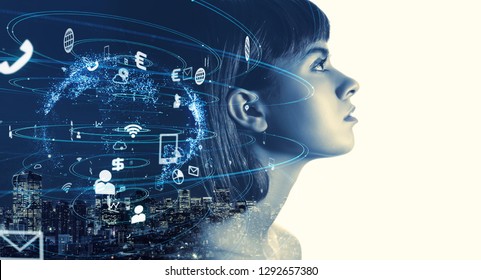 AI (Artificial intelligence) concept. - Shutterstock ID 1292657380