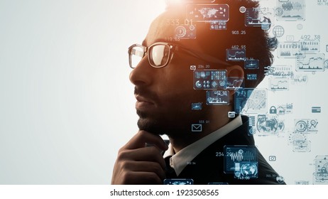 AI (Artificial Intelligence) concept. Communication network. - Powered by Shutterstock - Get 15% off with code: PIKWIZARD15