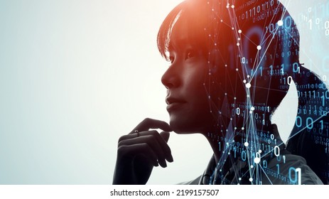 AI (Artificial Intelligence) concept. Deep learning. Digital transformation. - Powered by Shutterstock