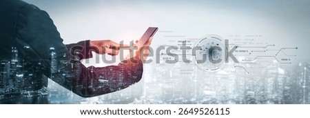 AI artificial intelligence with digital brain and connected data circuit. AI core processes data, AI core drives intelligence, enables connection, and AI core powers smart digital systems. Vouch