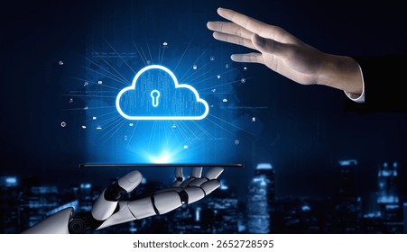 AI artificial intelligence optimizes cloud infrastructure with virtual assistants and intelligent automation, improving scalability, security, and digital business continuity. Vouch