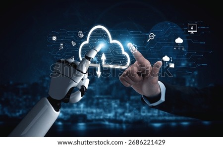 AI artificial intelligence optimizes cloud infrastructure with virtual assistants and intelligent automation, improving scalability, security, and digital business continuity. Vouch