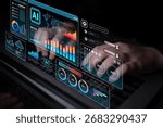 AI Assistant Brain Processor with LLM Technology, Big Data, Machine Learning, Generative AI for Business Support, Future Agentic AI Technology and Artificial Intelligence Prompt Engineering. Spline