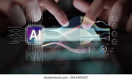 AI Assistant Brain Processor with LLM Technology, Big Data, Machine Learning, Generative AI for Business Support, Future Agentic AI Technology and Artificial Intelligence Prompt Engineering. Muxer